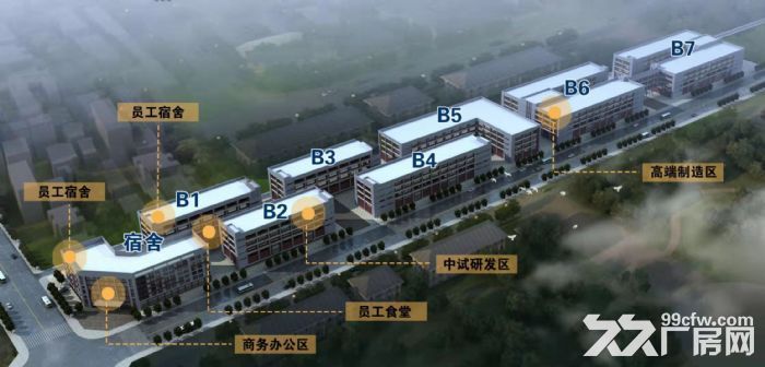 全新精装修红本厂房 面积大小可分-图2
