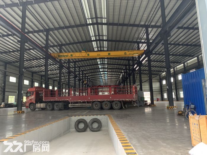 明城工业区 单一层带牛腿 钢构厂房