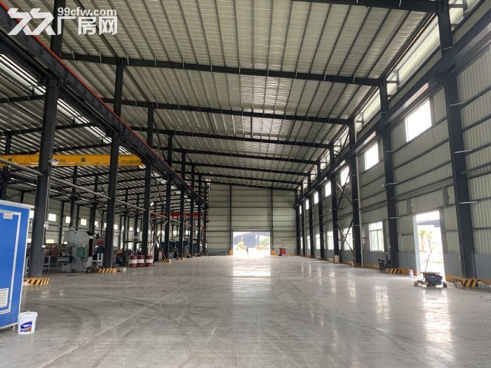 明城工业区 单一层带牛腿 钢构厂房-图2