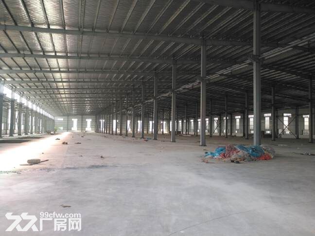 高明荷城工业区原房东独院18500平米全新钢结构厂房出租